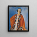 Ritratto di Hélène Marre - Robert Delaunay — quadro incorniciato alla parete