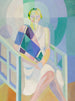 Ritratto di Madame Heim - Robert Delaunay — vista dell’opera