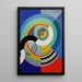 Rythme n° 3 - Robert Delaunay — quadro incorniciato alla parete