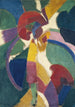 Femme avec une ombrelle - Robert Delaunay — vista dell’opera