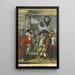 Le Contraste - Robert Dighton — quadro incorniciato alla parete