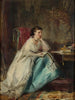 Donna nel suo ufficio - Robert Duddingstone Herdman — vista dell’opera