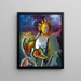 Girasole - Robert Engelhorn — quadro incorniciato alla parete