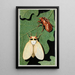 Cigale - Robert Evans Snodgrass — quadro incorniciato alla parete