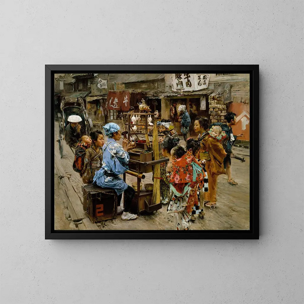 L'Ameya - Robert Frederick Blum — quadro incorniciato alla parete