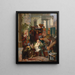 Rinfrescare i stanchi - Robert Hannah — quadro incorniciato alla parete
