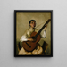 Cantante spagnolo cieco - Robert Henri — quadro incorniciato alla parete