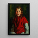 Bridget Lavelle la blonde - Robert Henri — quadro incorniciato alla parete