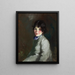 Catherine - Robert Henri — quadro incorniciato alla parete