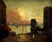 Nuvole cumulus sul East River - Robert Henri — vista dell’opera