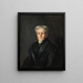 Elizabeth Virginia Lanning Bradner Smith Mme George Cotton Smith - Robert Henri — quadro incorniciato alla parete