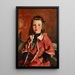 Giovane ragazza irlandese - Robert Henri — quadro incorniciato alla parete