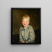 Ragazzo che ride - Robert Henri — quadro incorniciato alla parete