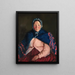 La femme du vieux Johnnies - Robert Henri — quadro incorniciato alla parete