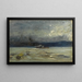sul fiume Hudson - Robert Henri — quadro incorniciato alla parete