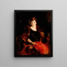 Ritratto di Mme William Preston Harrison - Robert Henri — quadro incorniciato alla parete