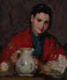 Fille de Ségovie tenant une cruche - Robert Henri — vista dell’opera
