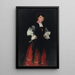 Jeune fille espagnole de Madrid, une Chula - Robert Henri — quadro incorniciato alla parete