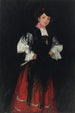 Jeune fille espagnole de Madrid, une Chula - Robert Henri — vista dell’opera