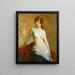 La jeune fille - Robert Henri — quadro incorniciato alla parete