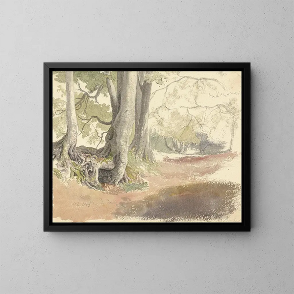Faggi - Robert Hills — quadro incorniciato alla parete