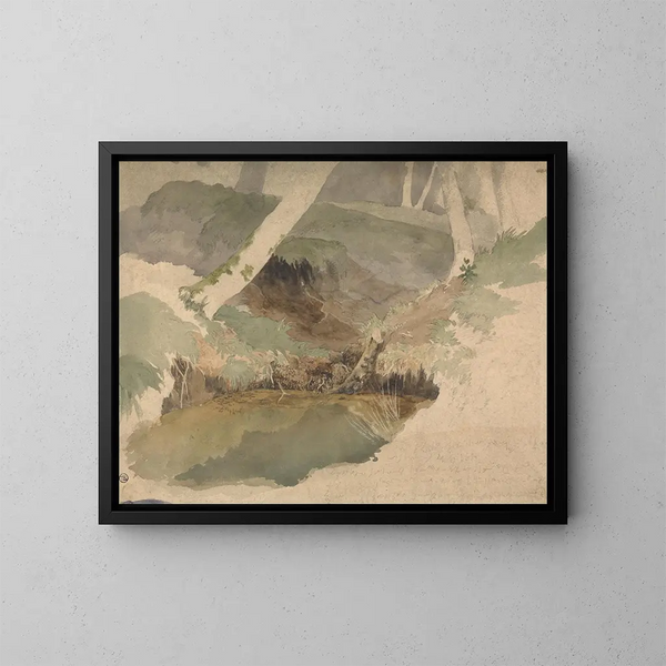 Bassin forestier - Robert Hills — quadro incorniciato alla parete
