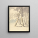 Studio degli alberi - Robert Hills — quadro incorniciato alla parete