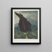 Le Dragon arum - Robert John Thornton — quadro incorniciato alla parete