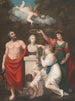 Sculape Cérès e Cupido che onorano il busto di Linnus - Robert John Thornton — vista dell’opera