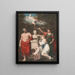 Sculape Cérès e Cupido che onorano il busto di Linnus - Robert John Thornton — quadro incorniciato alla parete