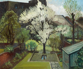 Fiori in un giardino londinese - Robert Kirkland Jamieson — vista dell’opera