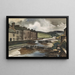 Village del Yorkshire, Inghilterra - Robert Kirkland Jamieson — quadro incorniciato alla parete