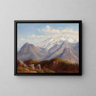 Robert Kummer - Blick vom Schafberg auf den Dachstein.webp