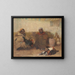 Due uomini di Tanger - Robert Lee MacCameron — quadro incorniciato alla parete