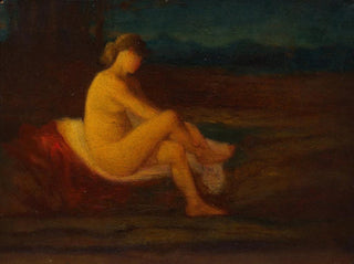 Robert Loftin Newman - A Bather.webp