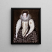 Frances Lady Reynell de West Ogwell Devon - Robert Peake l'Ancien — quadro incorniciato alla parete
