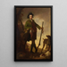 Le jeune sportif - Robert Pine — quadro incorniciato alla parete