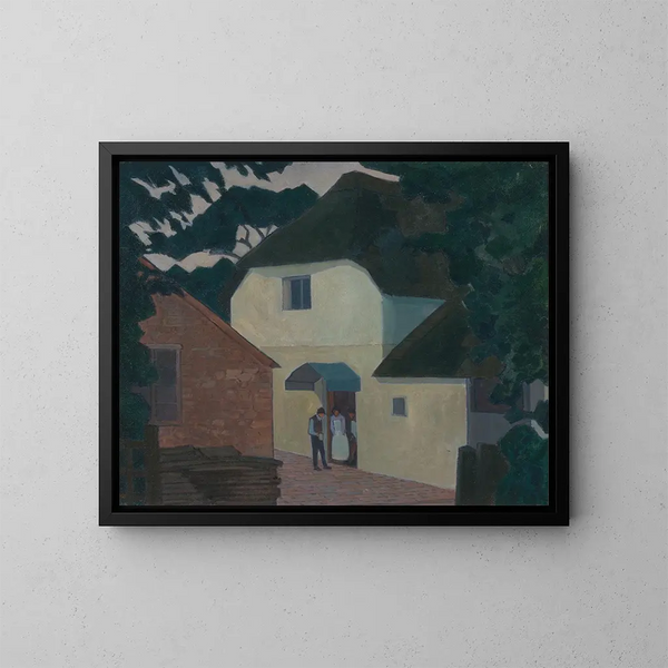 L'Appel au moulin - Robert Polhill Bevan — quadro incorniciato alla parete