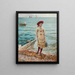 Al bordo del mare - Robert Ponsonby Staples — quadro incorniciato alla parete