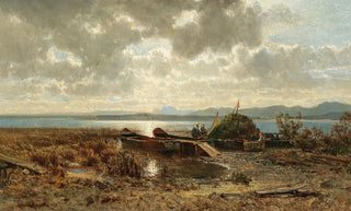 Robert Russ - Lake Chiemsee in the Evening.webp