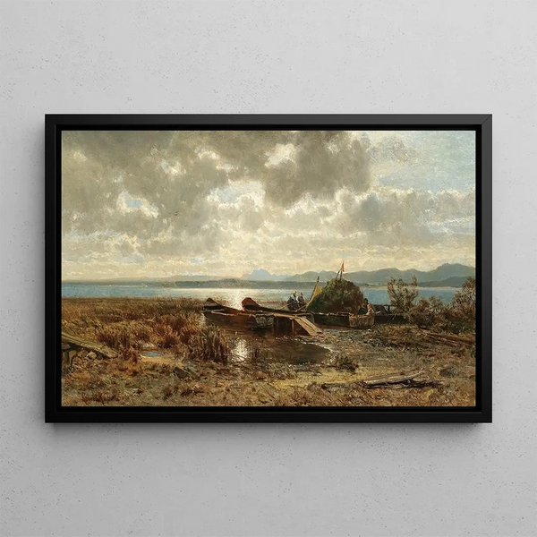 Robert Russ - Lake Chiemsee in the Evening.webp