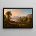 Un sogno d'Italia - Robert S. Duncanson — quadro incorniciato alla parete