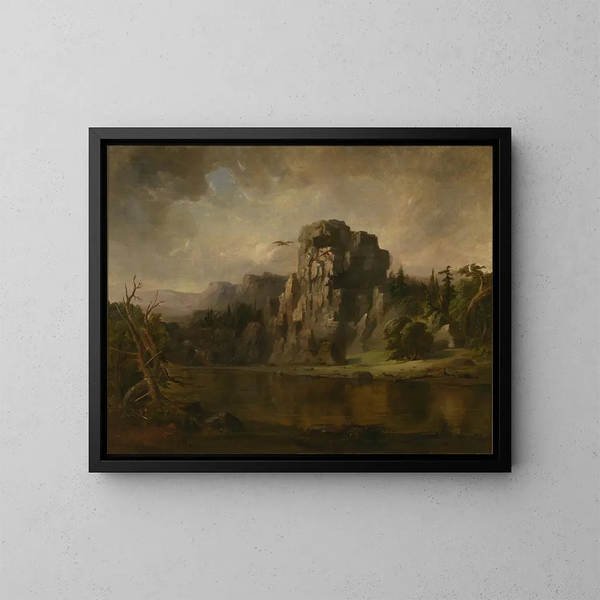 Voler le nid d'aigle - Robert S. Duncanson — quadro incorniciato alla parete