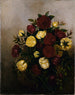 Nature morte con rose - Robert S. Duncanson — vista dell’opera