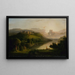 Hautes terres d'Écosse - Robert S. Duncanson — quadro incorniciato alla parete