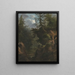 Le grotte - Robert S. Duncanson — quadro incorniciato alla parete