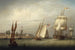 Porto di Boston - Robert Salmon — vista dell’opera