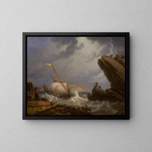 Bac - Robert Salmon — quadro incorniciato alla parete