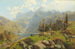 Il lago Murgsee in Svizzera Glaris - Robert Schultze — vista dell’opera