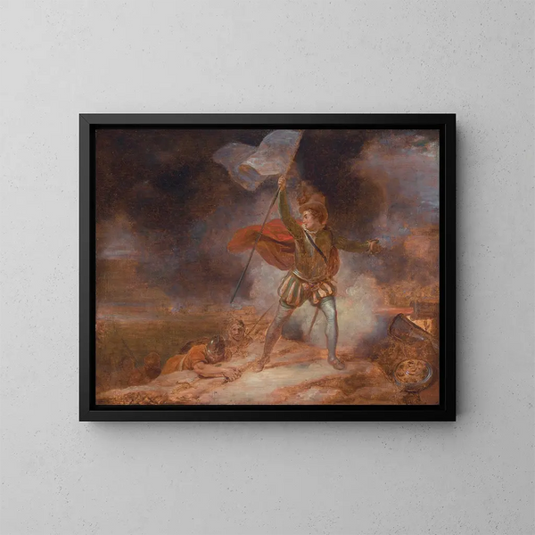Le sette età dell'uomo - Robert Smirke — quadro incorniciato alla parete